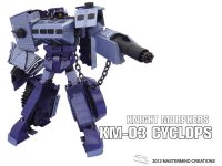 KM-03 Knight Morpher Cyclops.jpg KM-03 Knight Morpher Cyclops.jpg